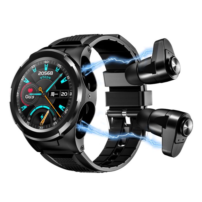 Ear Buds Tws Smartwatch Smart Watch With TWS Bluetooth Earbuds In 1|