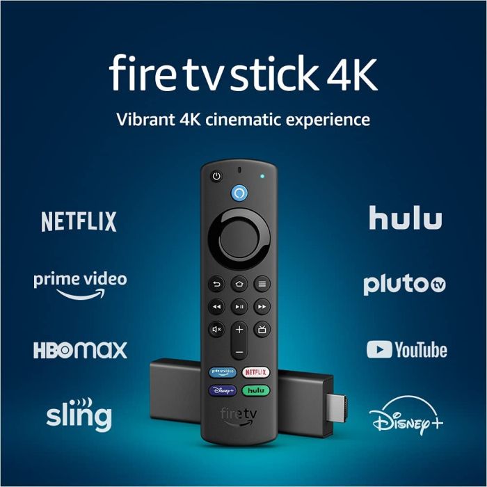 Fire TV Stick 3rd Gen Streaming Device, Alexa Voice Remote