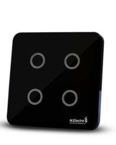 M.Electro Smart Switch Board - 4 Buttons -- Works with Alexa, Google Home and Smart Life App
