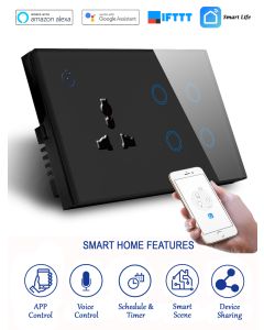 4-gang-wifi-touch-switch-with-socket-pakistan