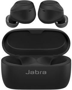 Jabra Elite Active 75t Earbuds True Wireless Active Noise Cancelling In-Ear Headphones - Black