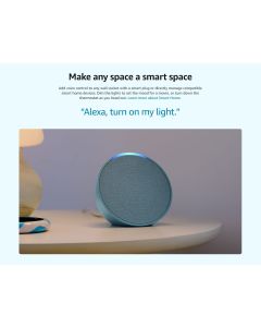 Amazon Echo Pop |Smart speaker with Alexa | Charcoal Color