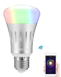 ARILUX - 7 W Smart WiFi LED Light Bulb