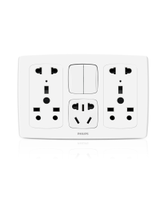 double-socket-with-2-pole-socket-2-switches