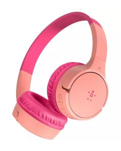 Belkin SoundForm - Kids Wireless On-Ear Headphones - Pink Color