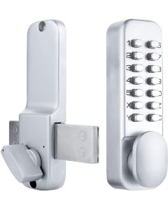 Mechanical Digital Door lock with Deadbolt -  Waterproof Stainless Steel Keyless Entry Door Lock with Handle