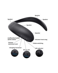 Neckband Portable Bluetooth Speakers