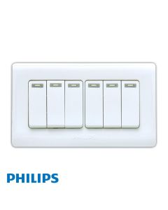 philips-eco-6-gang-switches