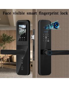 Tuya Smart Door Lock with built in Camera - 5 Unlocking methods 