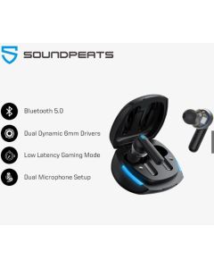 Soundpeats Gamer No 1 True Wireless Eearbuds Bluetooth earphones - Black