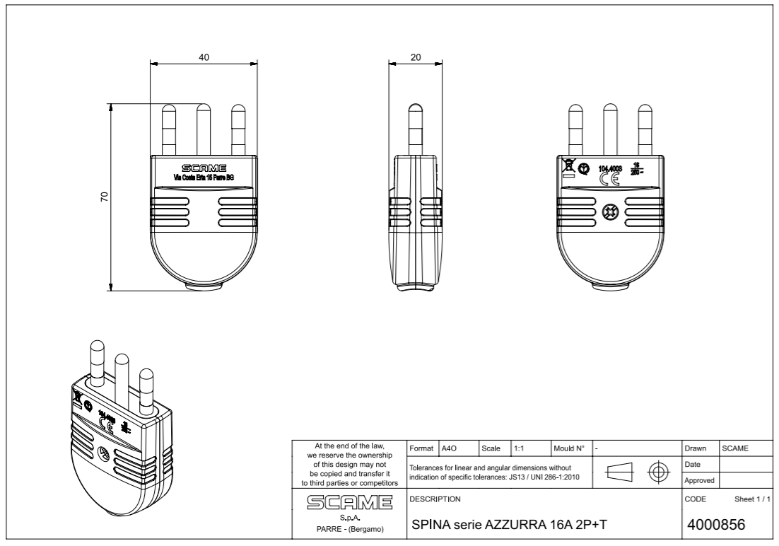 16amp-3pin-plug-technical-detail
