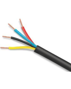4 Core Round Cable - 3/.036 (1.5 mm²) - S.C Pak Cables