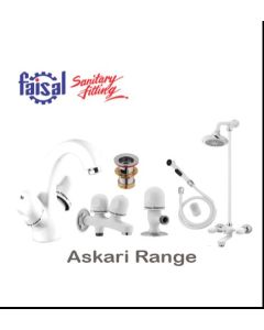 Faisal Sanitary askari series 3707 8 pieces Complete Bath Set 