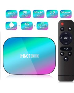 Hk1 TV Box 8K Smart Media Player for Netflix Youtube 