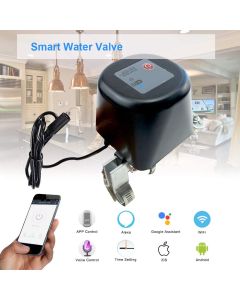 Smart Water Valve Wifi Control Water Shut Off Valve Compatible with Alexa Google Assistant 
